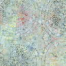 Teal w Multi Lined Circles