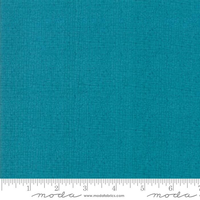 108" Thatched Teal Turquoise