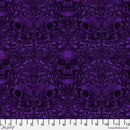 Purple & Black Skulls Tonal