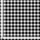 Black & White Check (1/2")