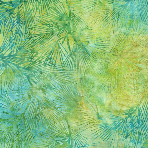 Mint Green & Yellow w Pineneedles