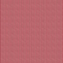 Woven Tiny Cream Stripe on Red