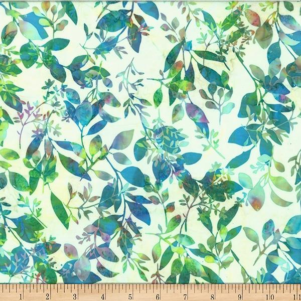 Minty Green w Leaves Draping