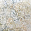 Cream w Dark Mint Green Dots