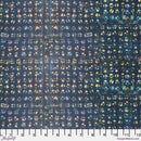 Twine wrapped balls on Navy