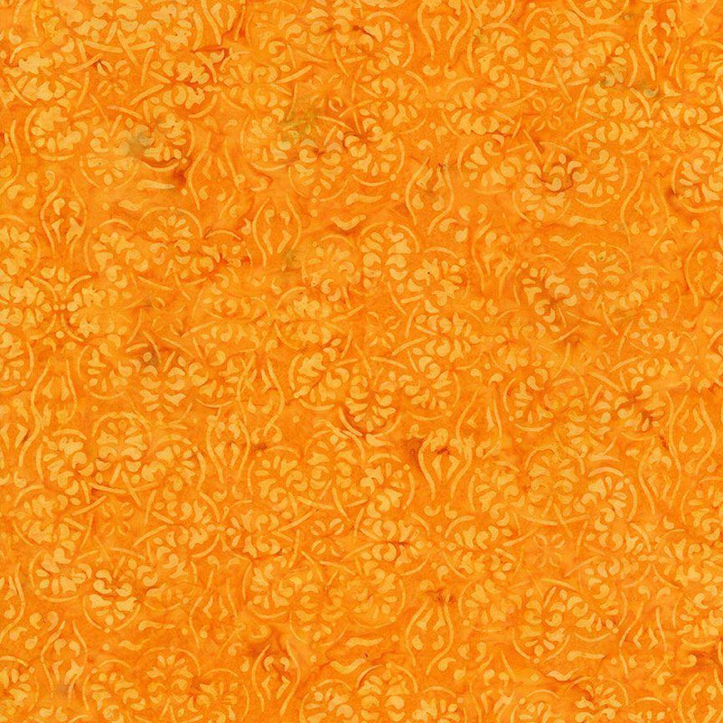 Cheddar Damask Floral Tonal
