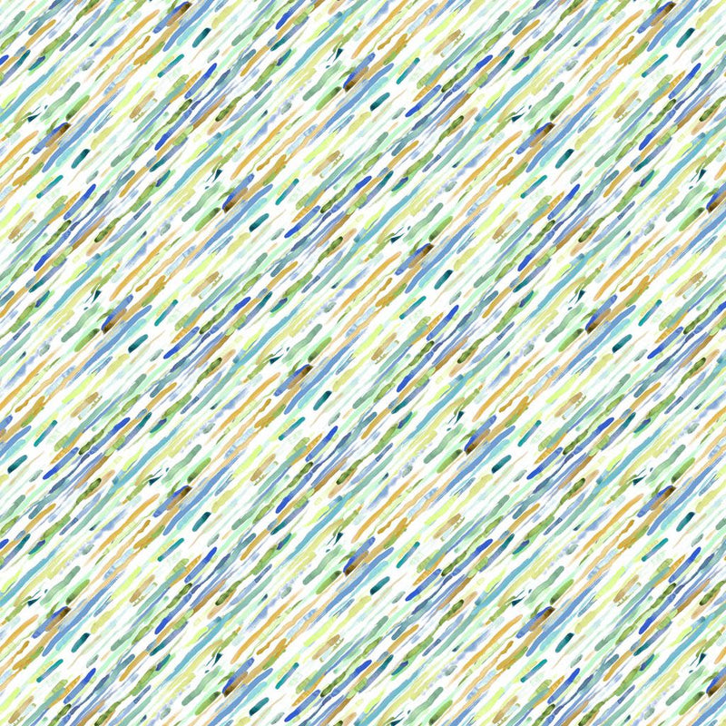 Multi Color Diagonal Stripe