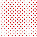 Red Sparkle Dots on White