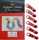 6 Zipper Slides Red