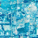 Blue Green White Metal Parts