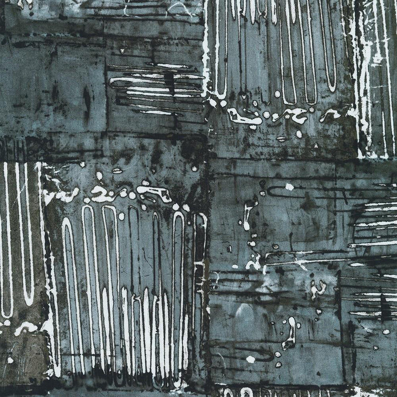 Charcoal Scribbles in Grid
