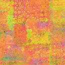 Orange Pink & Yellow Doodles