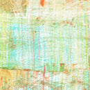 Green Orange Peach Rub Marks