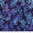 Leaves in Purples & Teals