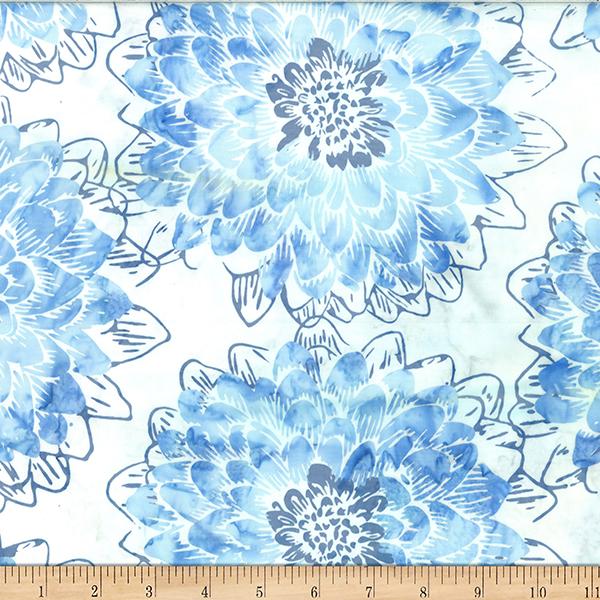Dahlia in All Shade of Blue