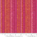 Scribble Stripe Fuschia Orange