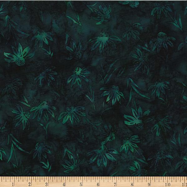 Emerald Green w Green Floral
