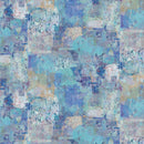 Blue Digital Patchwork