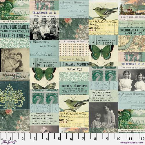 Palette Teal Collage