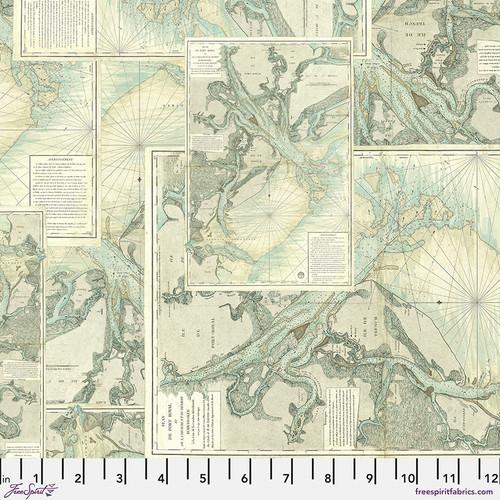 Palette Teal Map