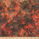 Rust, Tan & Green w Dots