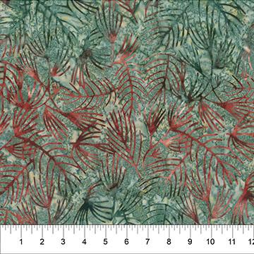 Green w Rust Colored Twigs