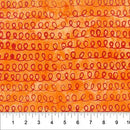 Batik Orange w Cursive E's