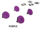 Purple Magnetic Snaps