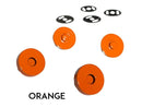 Orange Magnetic Snaps