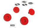 Red Magnetic Snaps