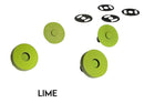 Lime  Magnetic Snaps