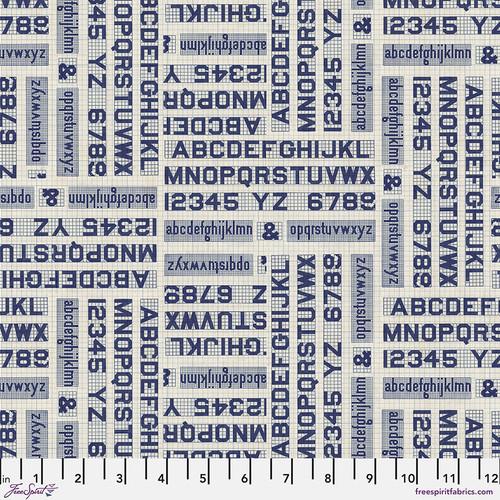 Palette Indigo Typography