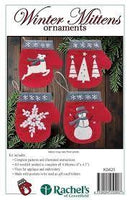 Winter Mittens Ornaments Pattern ONLY