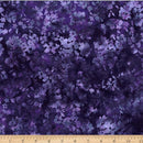 Medium Floral Puple on Purple