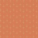 Yellow Zia on Orange