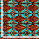 SW Blanket Rust & Turquoise