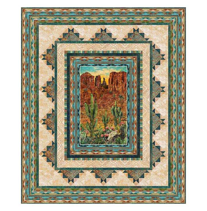 Sedona Valley Panel Pattern