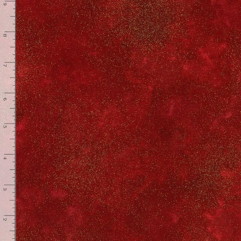 Real Red w Gold Speckles