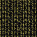 Gold Japanese Writing  Blk