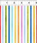 Multi Stripes on White