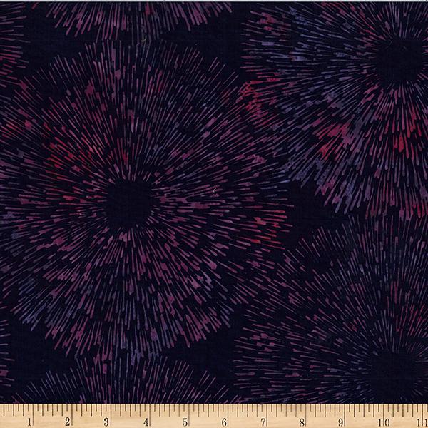 Batik Tonal Dk Purple Burst
