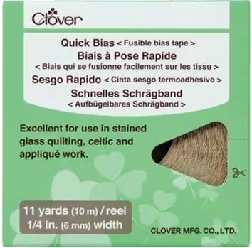 Quick Bias 1/4" Gold 11 yards