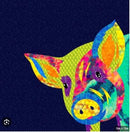 Petra the Pig 36" x 42"