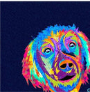 Lola the Dog 36" x 42"