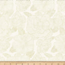 Tonal Flowers on Cream