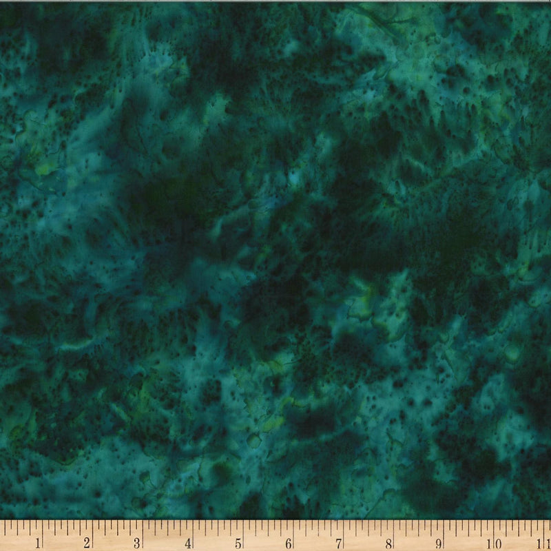 Splotchy Green w Turquoise