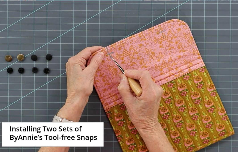 Tool Free Snaps Nickel