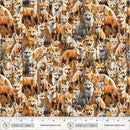 Rust & Gray Packed Foxes