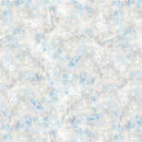 White w Blue Digital Marbling