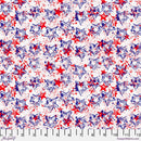 Red & Blue Echo Stars on White